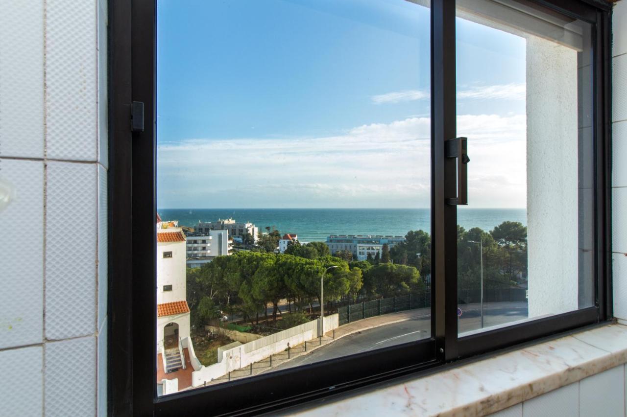 Ocean View Apartment - Pool And Sea View & Albufeira Center Dış mekan fotoğraf